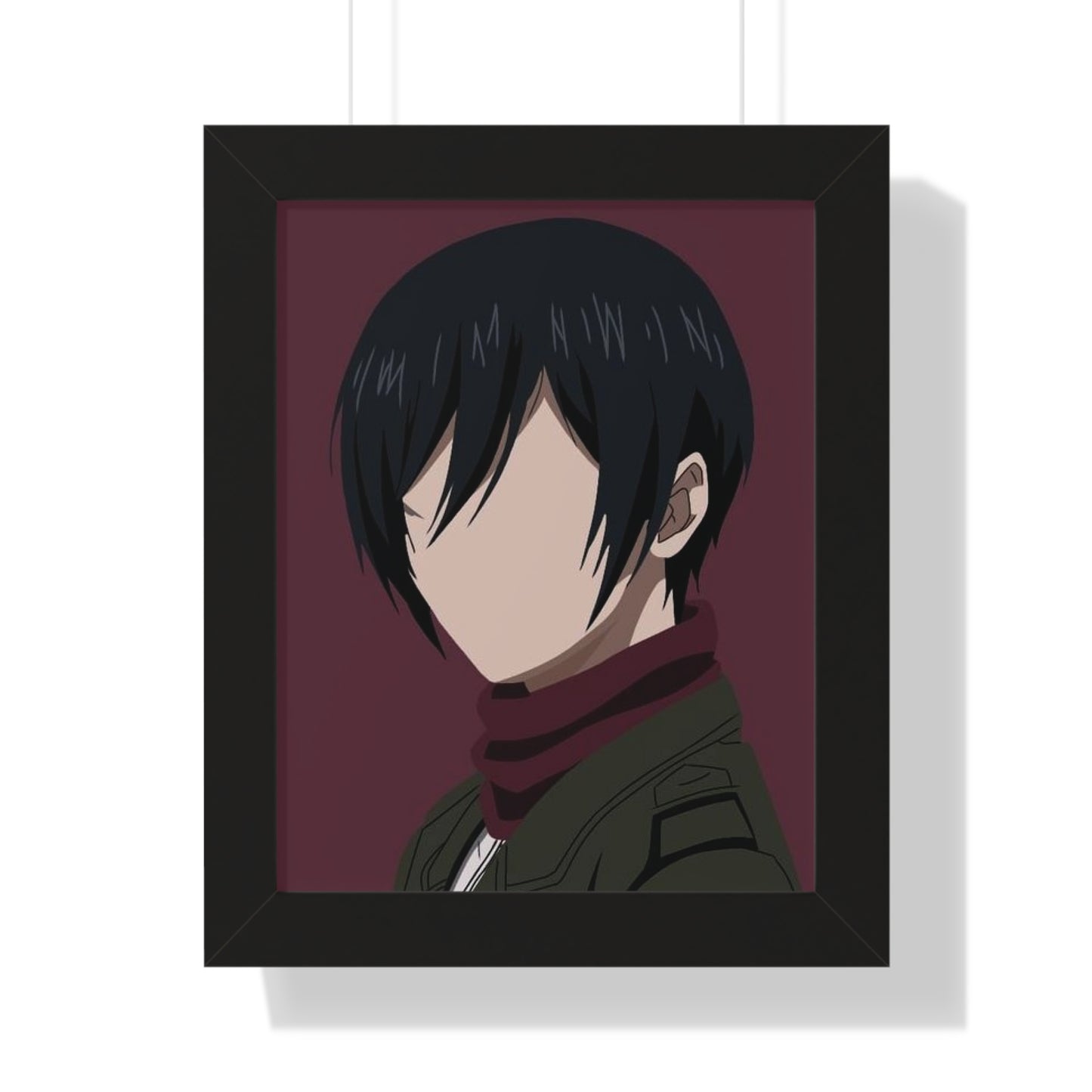 Mikasa Framed Vertical Poster