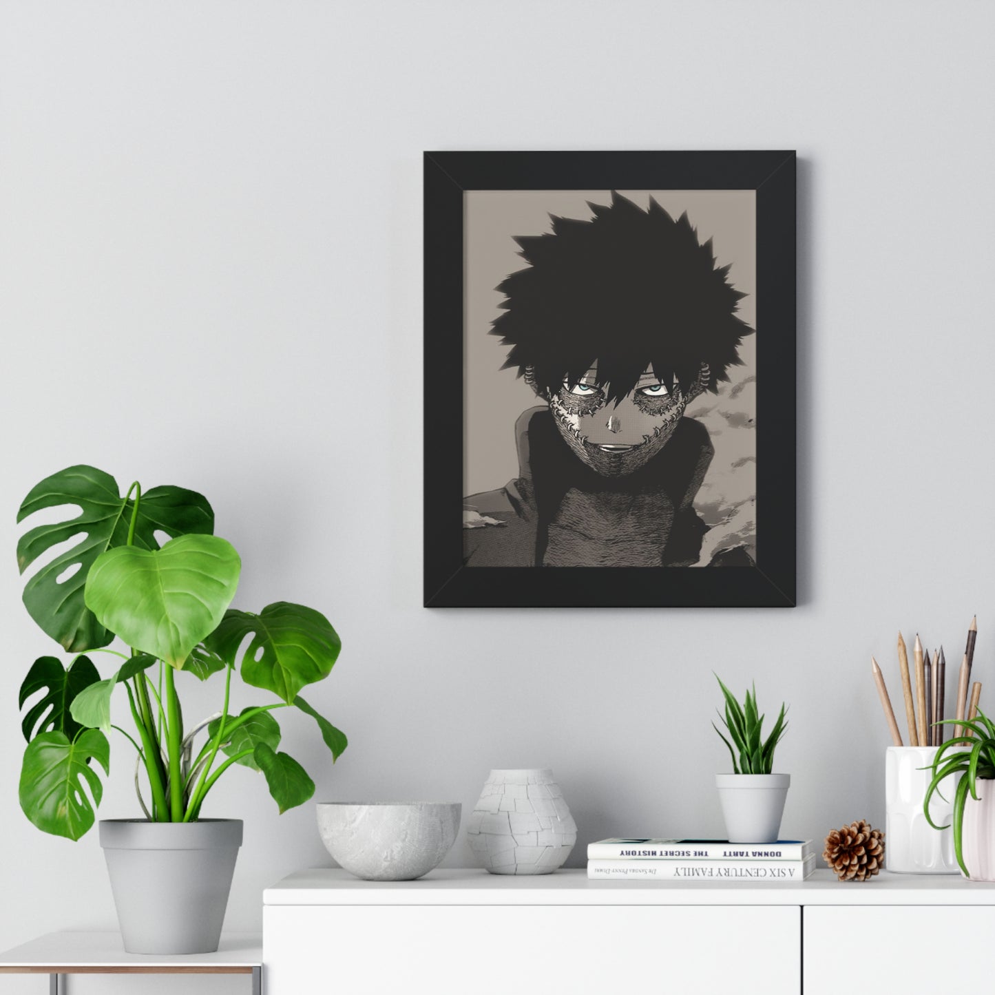 Dabi Framed Vertical Poster