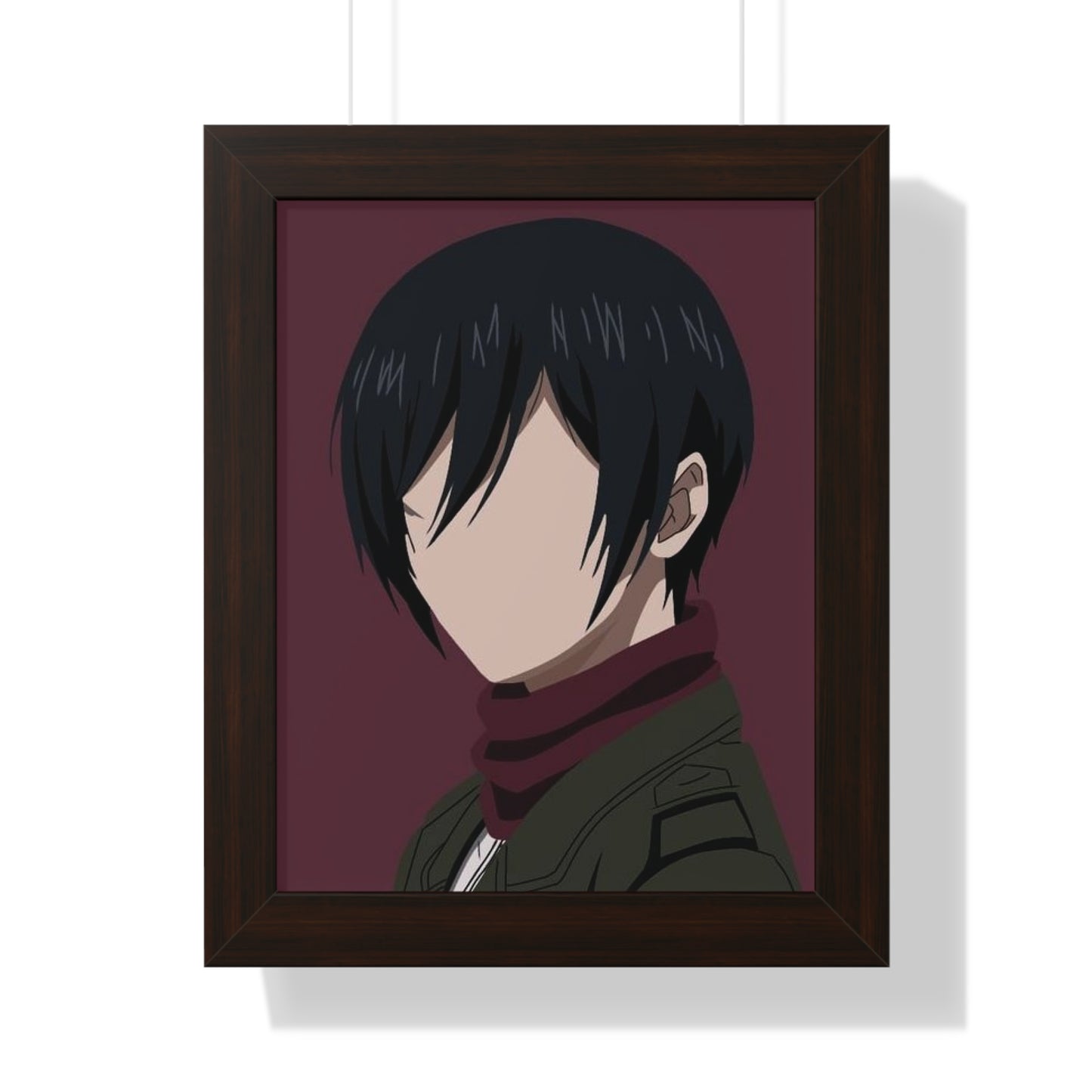 Mikasa Framed Vertical Poster