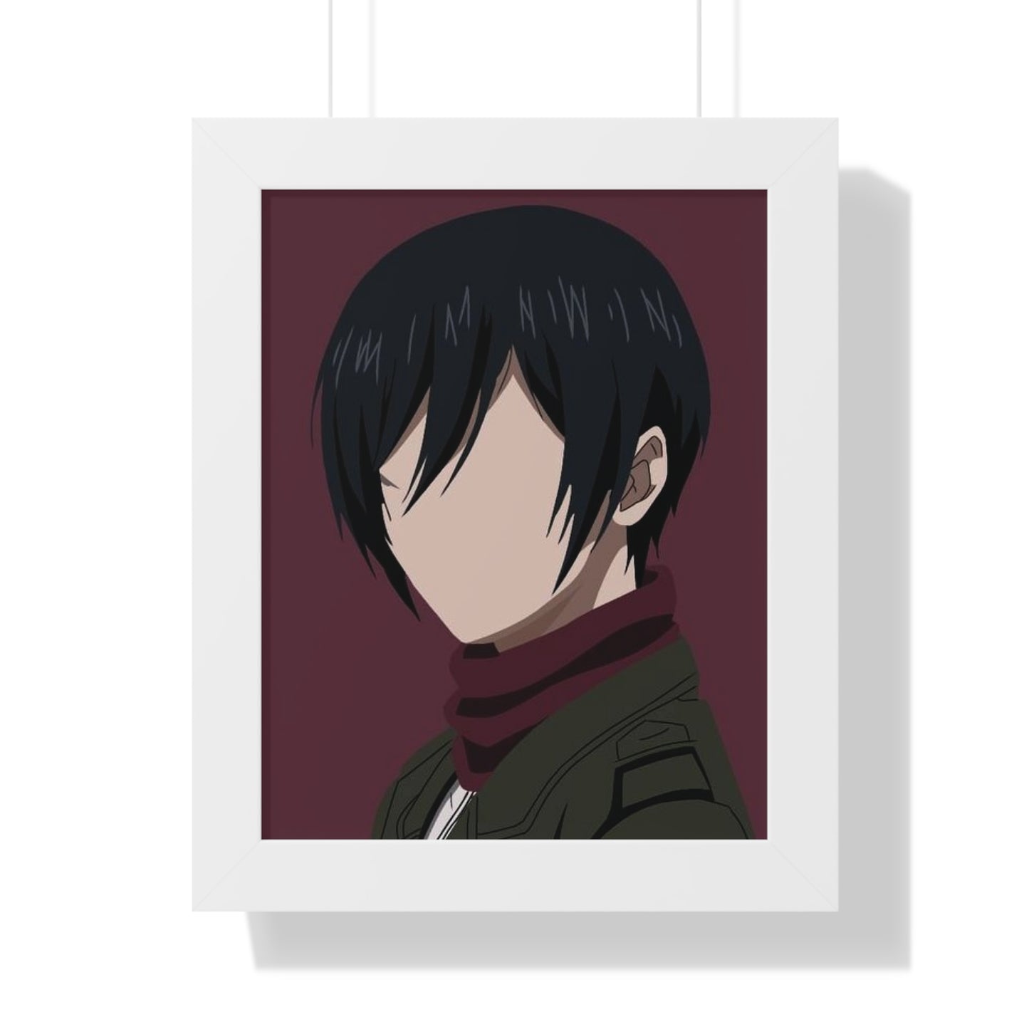 Mikasa Framed Vertical Poster