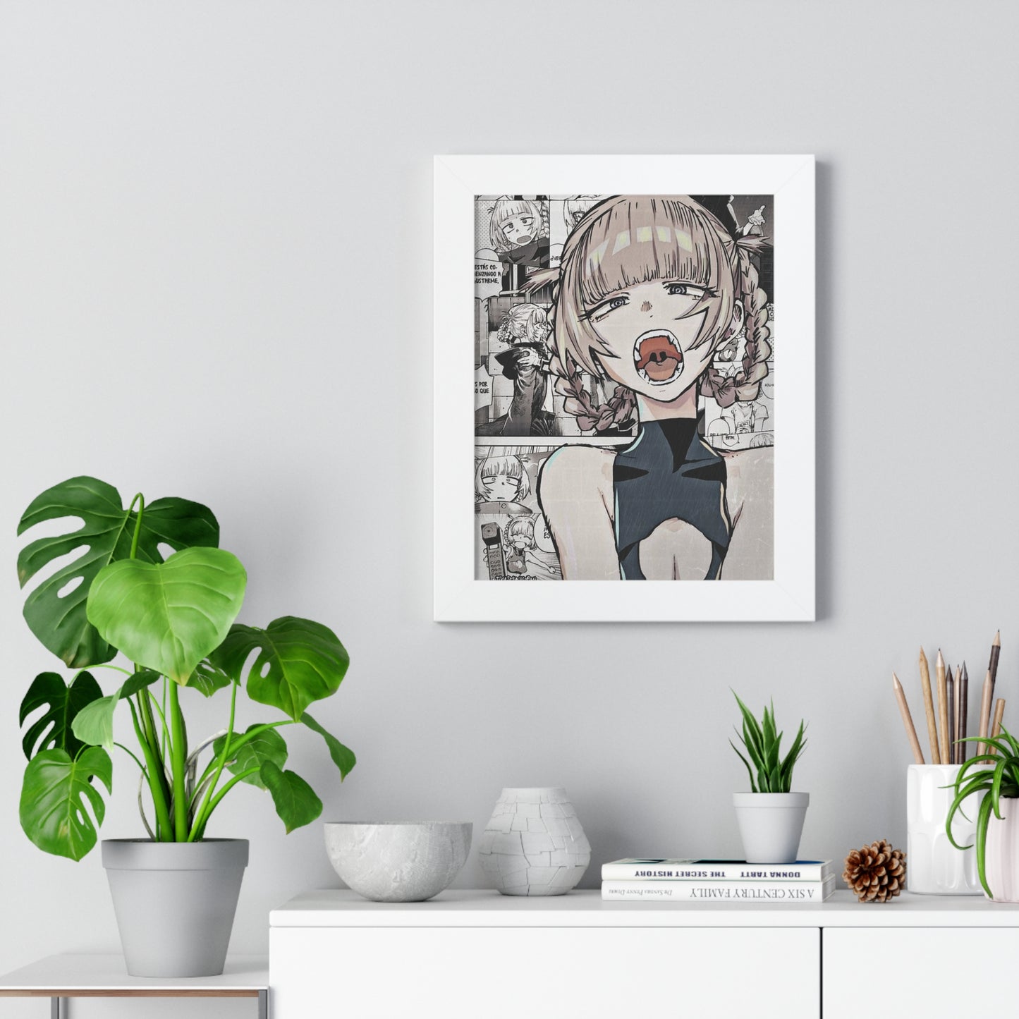 Himiko Toga Framed Vertical Poster