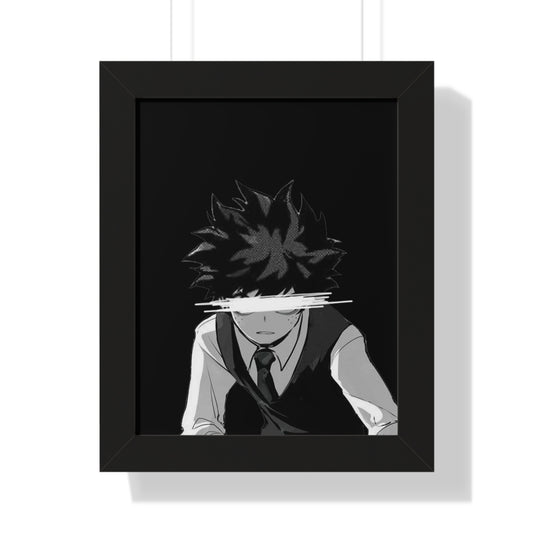 Deku Framed Vertical Poster