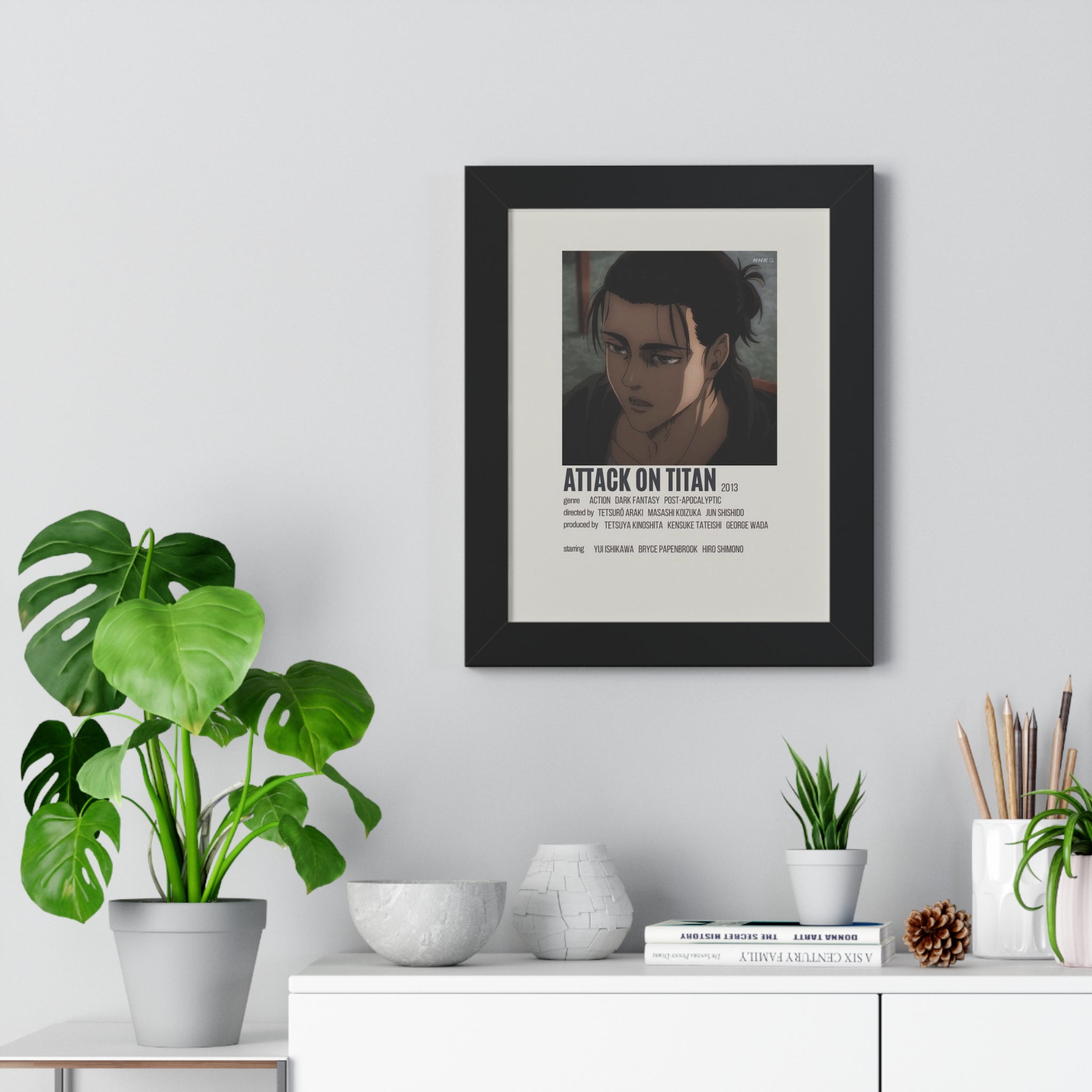 Framed Vertical outlet Poster