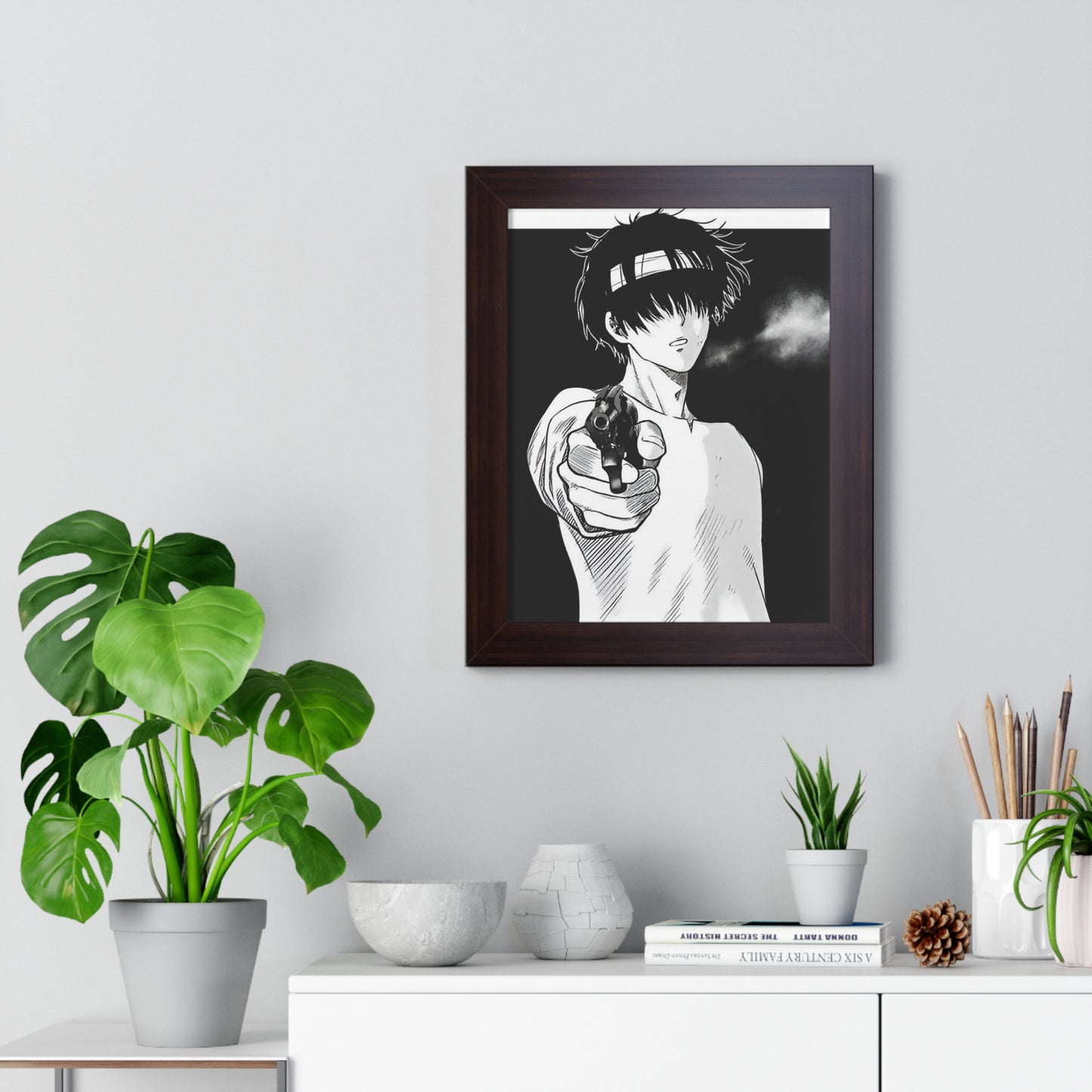 Yuuichi Framed Vertical Poster