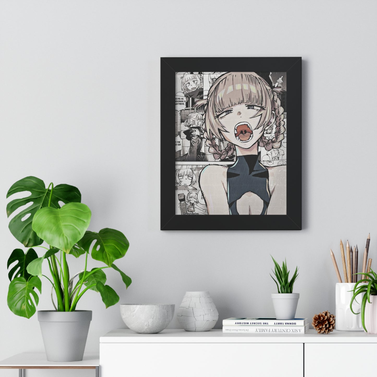 Himiko Toga Framed Vertical Poster