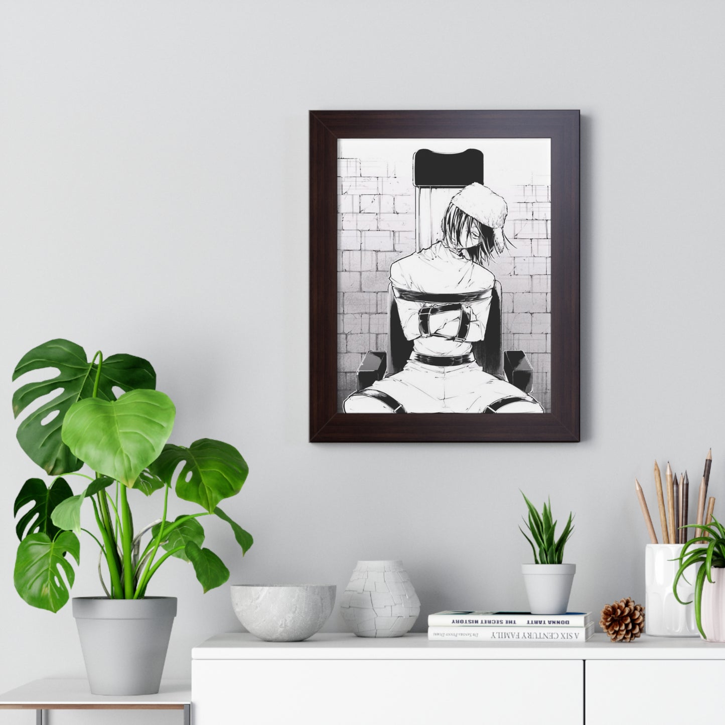 Fyodor Framed Vertical Poster