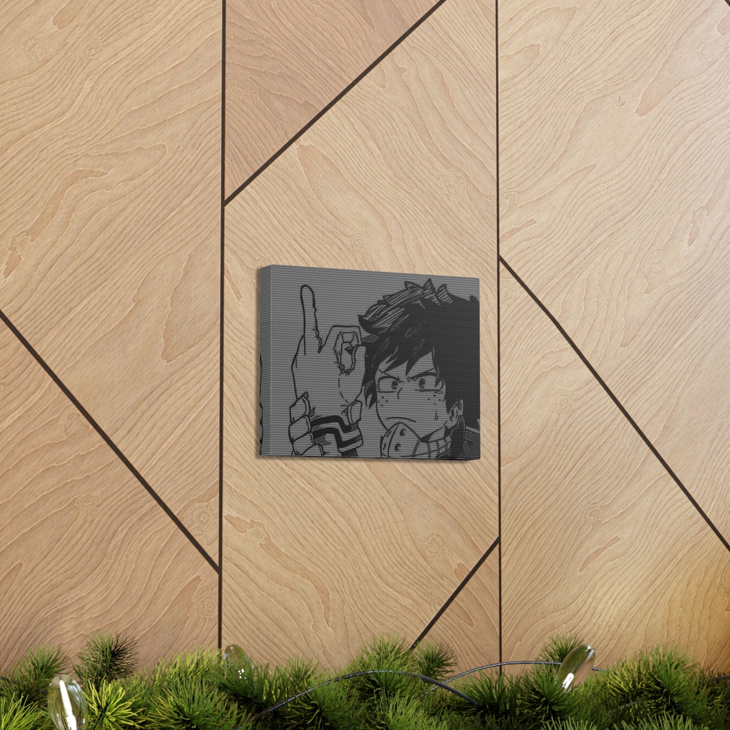 Deku Finger Canvas Gallery Wraps