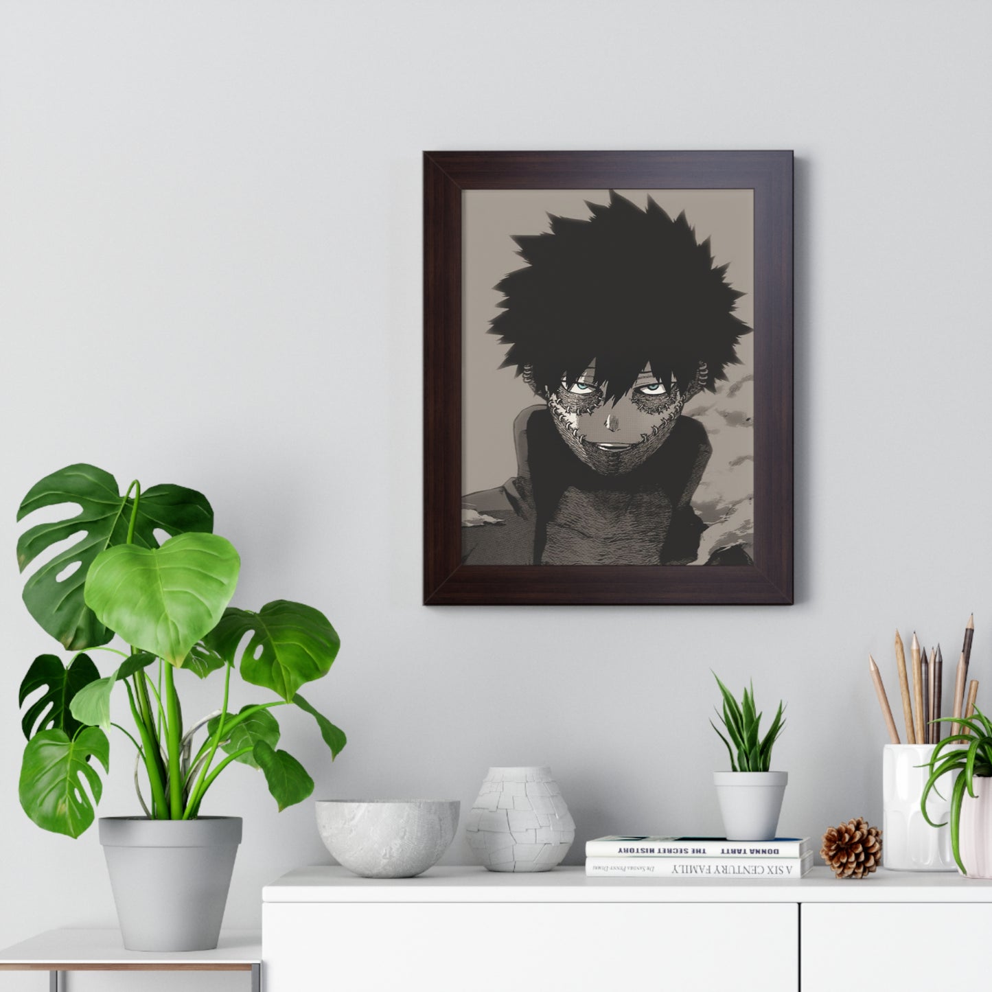 Dabi Framed Vertical Poster