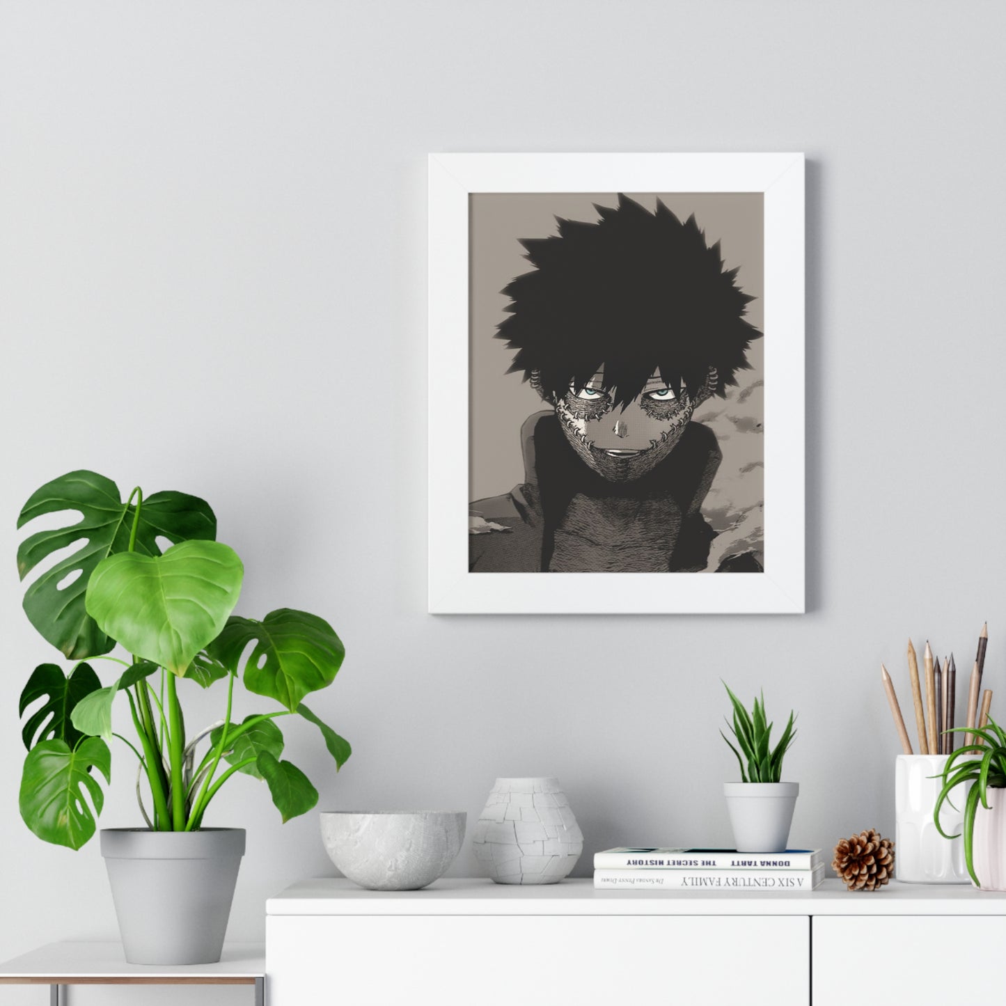 Dabi Framed Vertical Poster