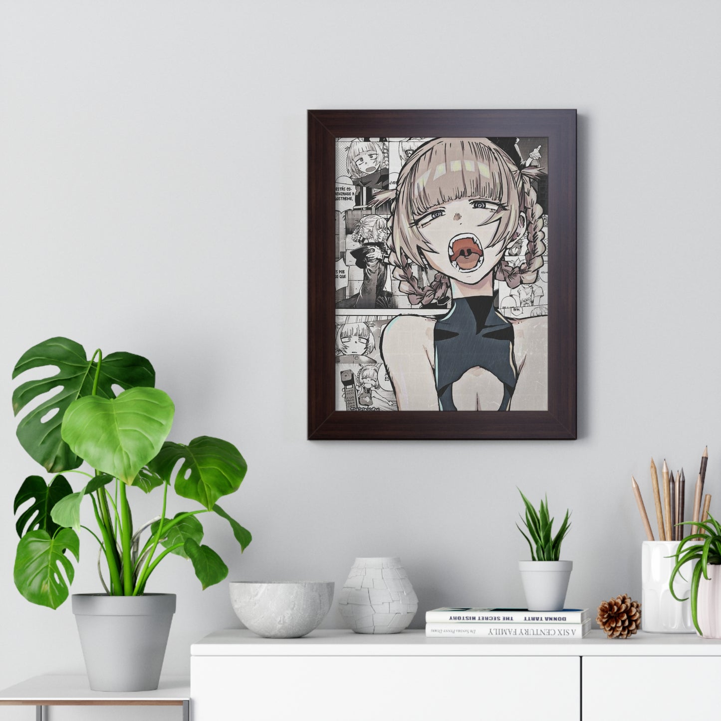 Himiko Toga Framed Vertical Poster